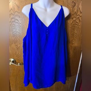 Torrid Electric Blue Sophie Cami, size 4